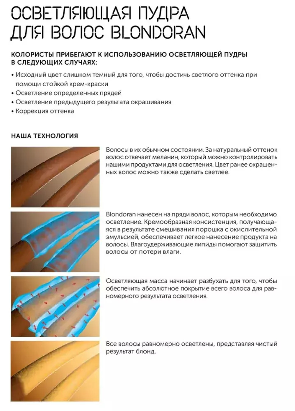 LONDA Осветляющая пудра 2*500 г. в коробке