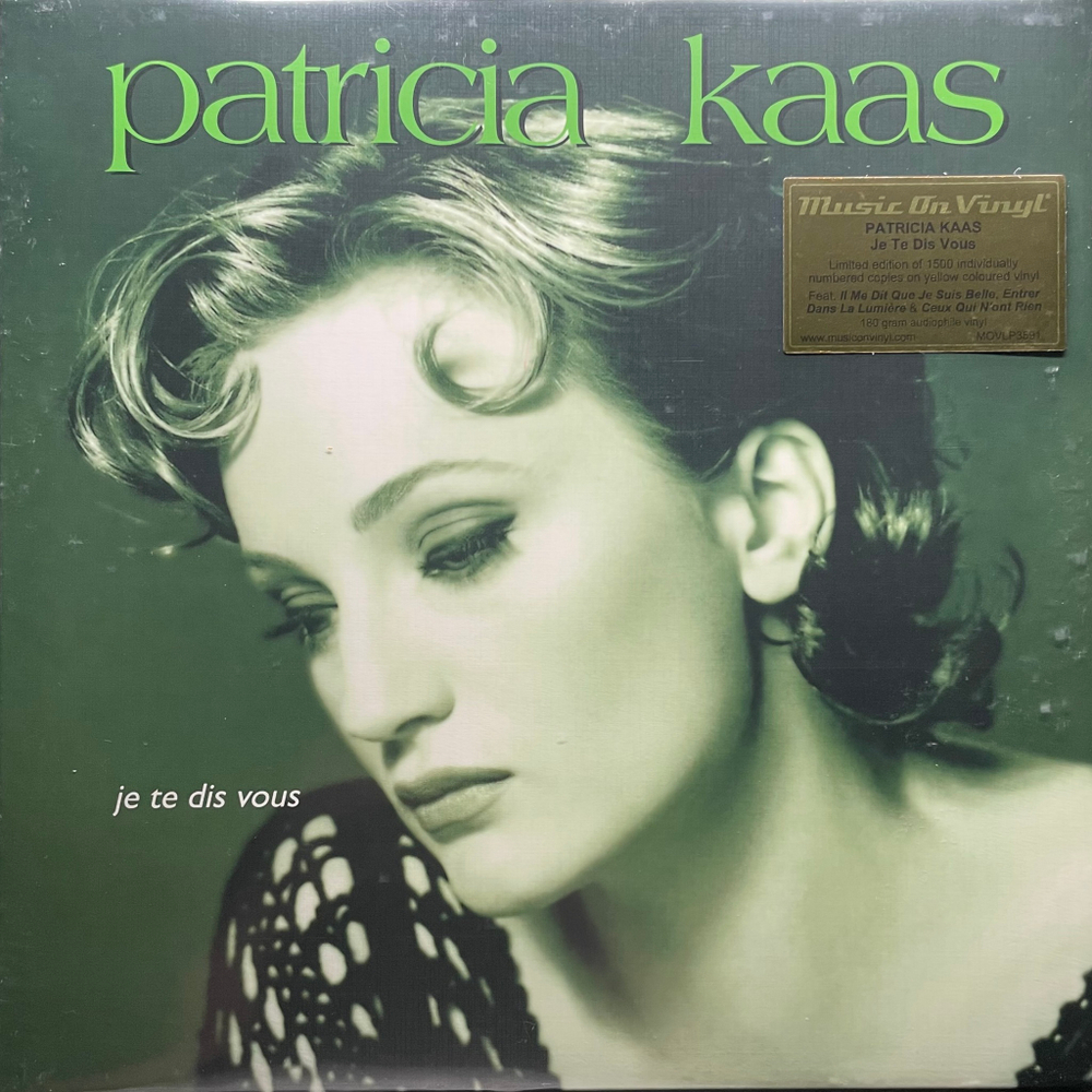 Patricia Kaas ‎– Je Te Dis Vous 2 LP (Голландия 2025г.) Yellow