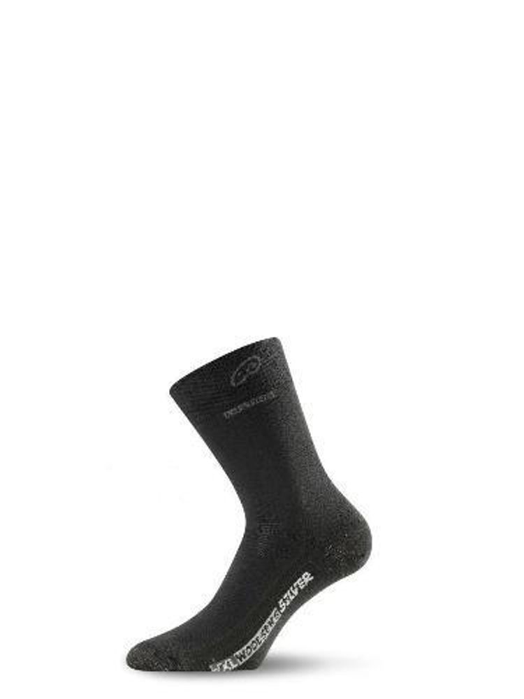 Носки Lasting WXL 900, wool+nylon, черный, размер L , WXL900-L