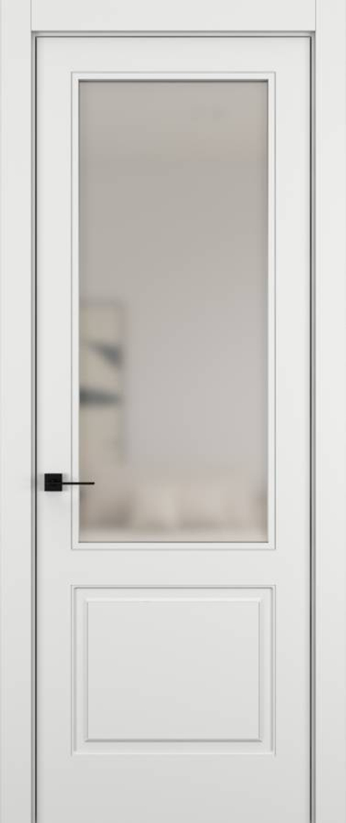 Дверь 02V HARMONY Матовый Лунный