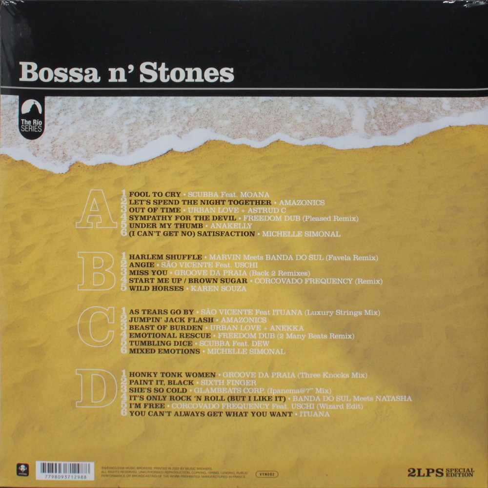 Various Artists / Bossa N' Stones (Coloured Vinyl)(2LP)