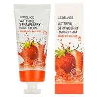 Крем для рук с экстрактом Клубники Lebelage Waterful Strawberry Hand Cream 100мл