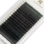 Голубые бирюзовые Омбре ресницы Barbara MIX - 16 линий