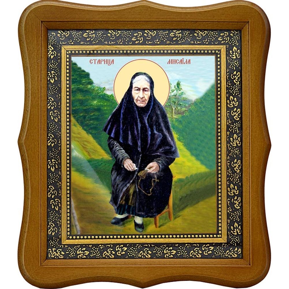 Старица Мисаила. Икона на холсте.