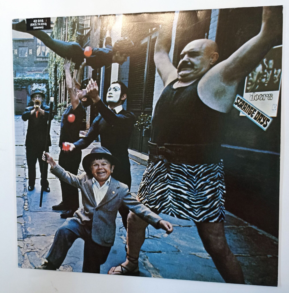 Винтажная виниловая пластинка The Doors Strange Days (Germany 1987)