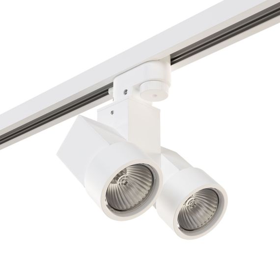 Комплект с трековым светильником Lightstar Illumo X2 (592026+051036) A1T051036
