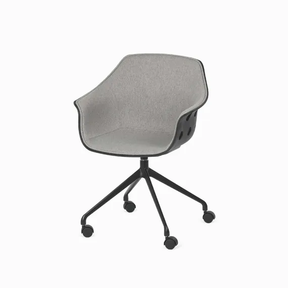 Стул на колесиках Expectation, серый