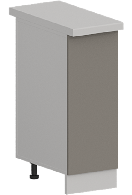 Кухня Модуль ШН 300 Графит / Теплый серый