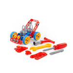 Конструктор "Изобретатель" -"Автомобиль №1" 90 эл. пакет (Полесье)