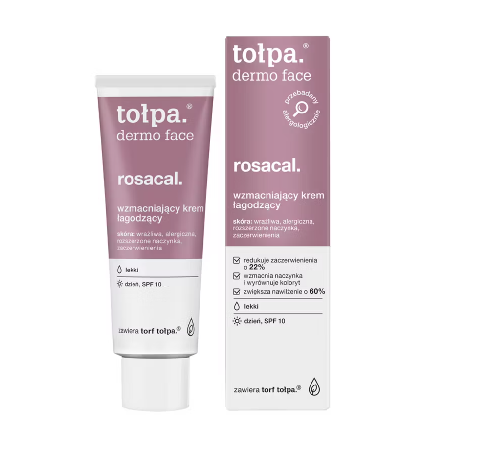 Tołpa DERMO FACE ROSACAL AR Васкулярный крем (для кожи с покраснением и куперозом), SPF 10