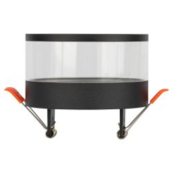 Встраиваемый светильник под лампу GX53 ЭРА KL82 BK черный