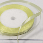 Лента Атласная 0,6см х 28м Сатин (Желтый)