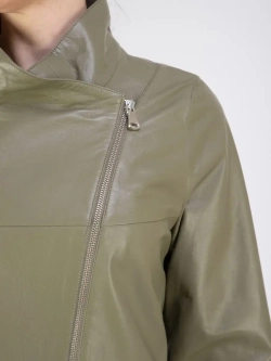 Кожаная куртка демисезонная косуха