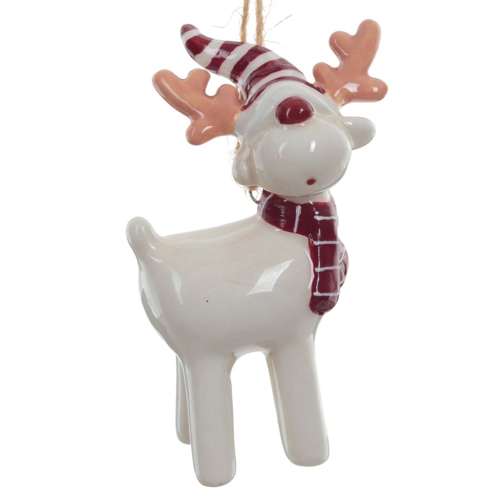 GAEM Украшение новогоднее "Олень", L4,5 W3,5 H7,5 см, 2в.
