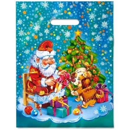 Новогодние пакеты "Страна детства" 31х40см 60мкм (50/500шт)