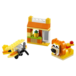 LEGO Classic: Оранжевый набор для творчества 10709 — Orange Creativity Box — Лего Классик