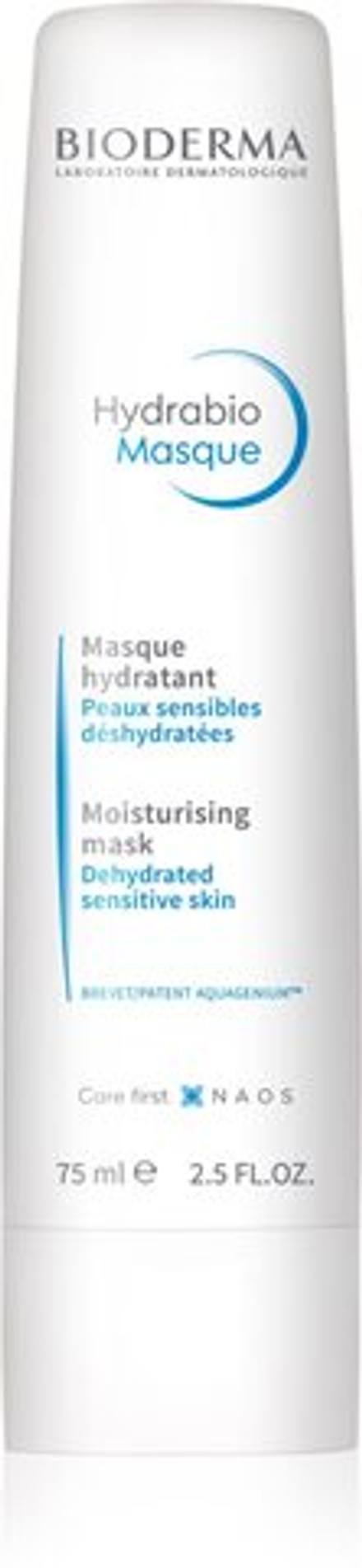 Bioderma Hydrabio Masque - увлажняющая и питательная маска для чувствительной, очень сухой кожи /   75  ml  / GTIN 3401343613730