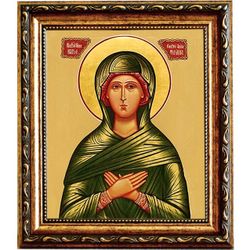 Мариамна (Мария) Праведная, сестра святого апостола от 12-ти Филиппа. Икона на холсте.