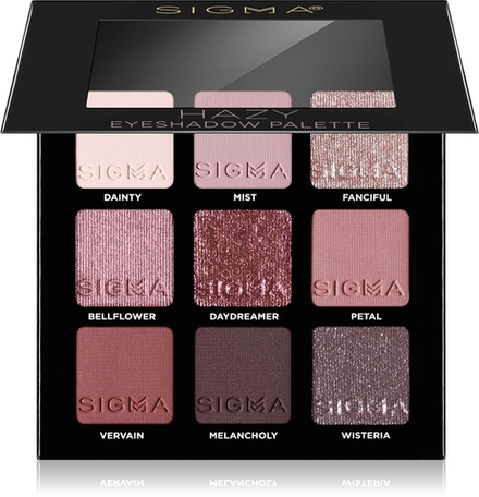 Sigma Beauty Eyeshadow Palette Hazy - палитра теней для век, 9 g