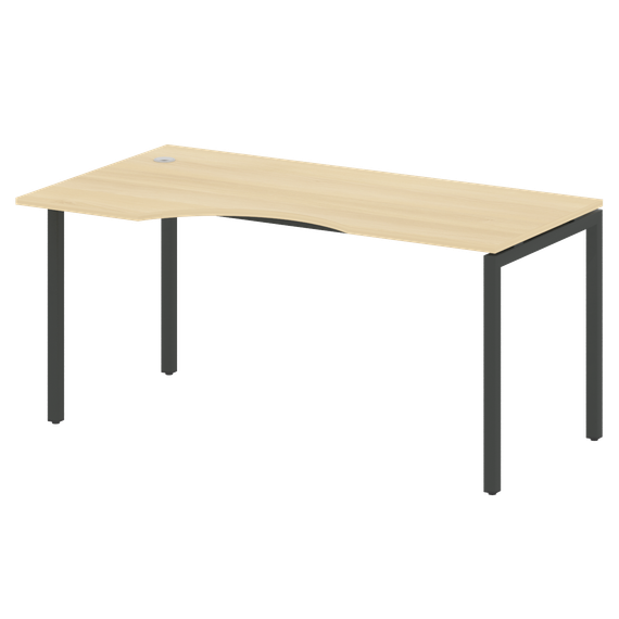 Метал Систем Куатро Стол криволинейный левый на П-образном м/к 40БП.СА-1 (L)