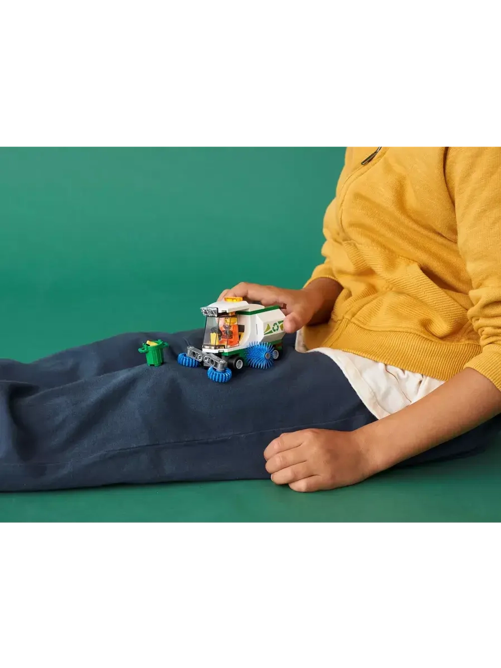 Конструктор Сити Машина для уборки улиц 95 деталей