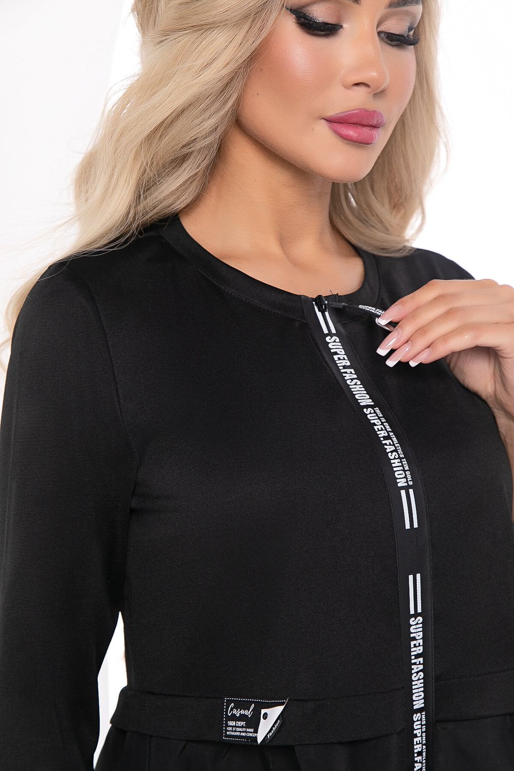 Платье Земфира (черное) П11440 LT Collection