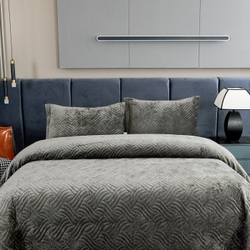 Покрывало 160x220 Sofi De MarkO Деварта серое