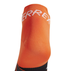 Теннисные носки Adidas Terrex Heat.Rdy Trail Running Speed Ankle 1P - semi impact orange/white