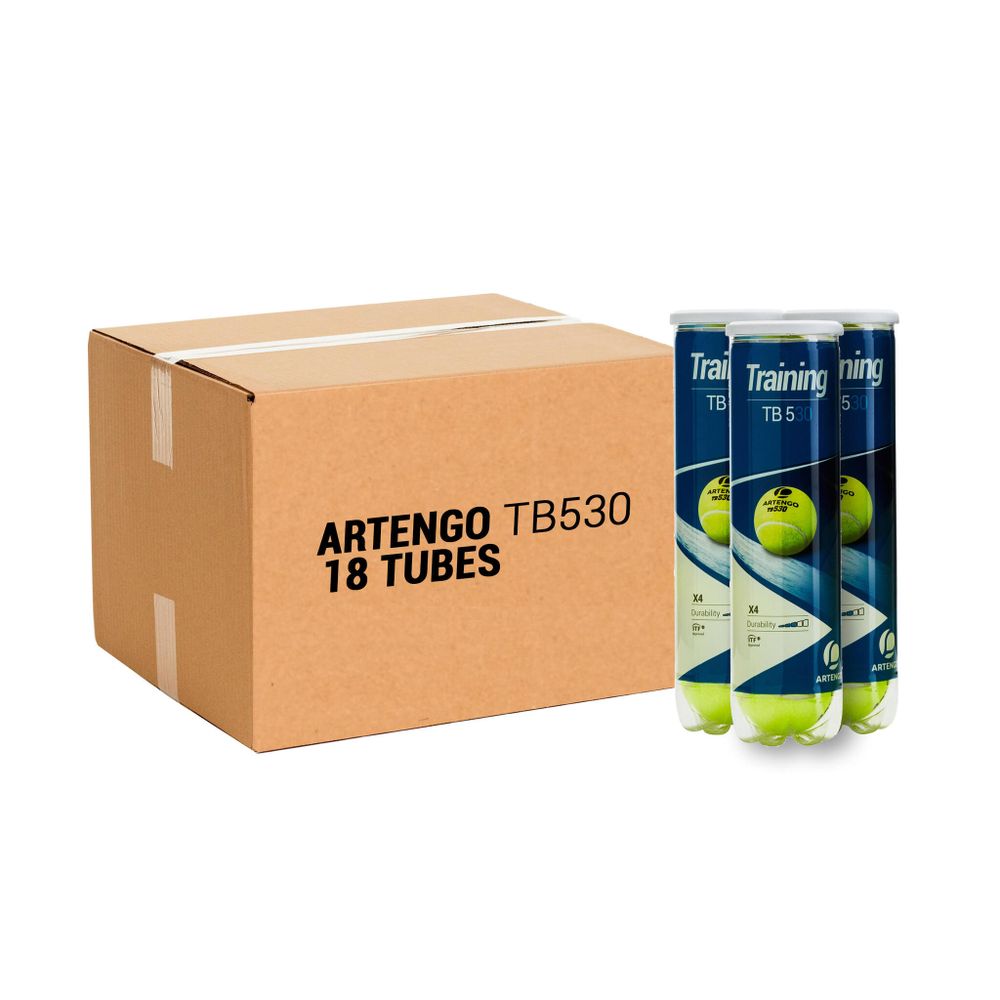 Теннисные мячи Artengo TB530 18 банок по 4 мяча в каждой