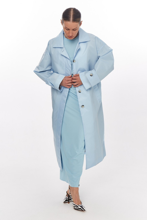 Платье-лонгслив из тонкого трикотажа, молоко