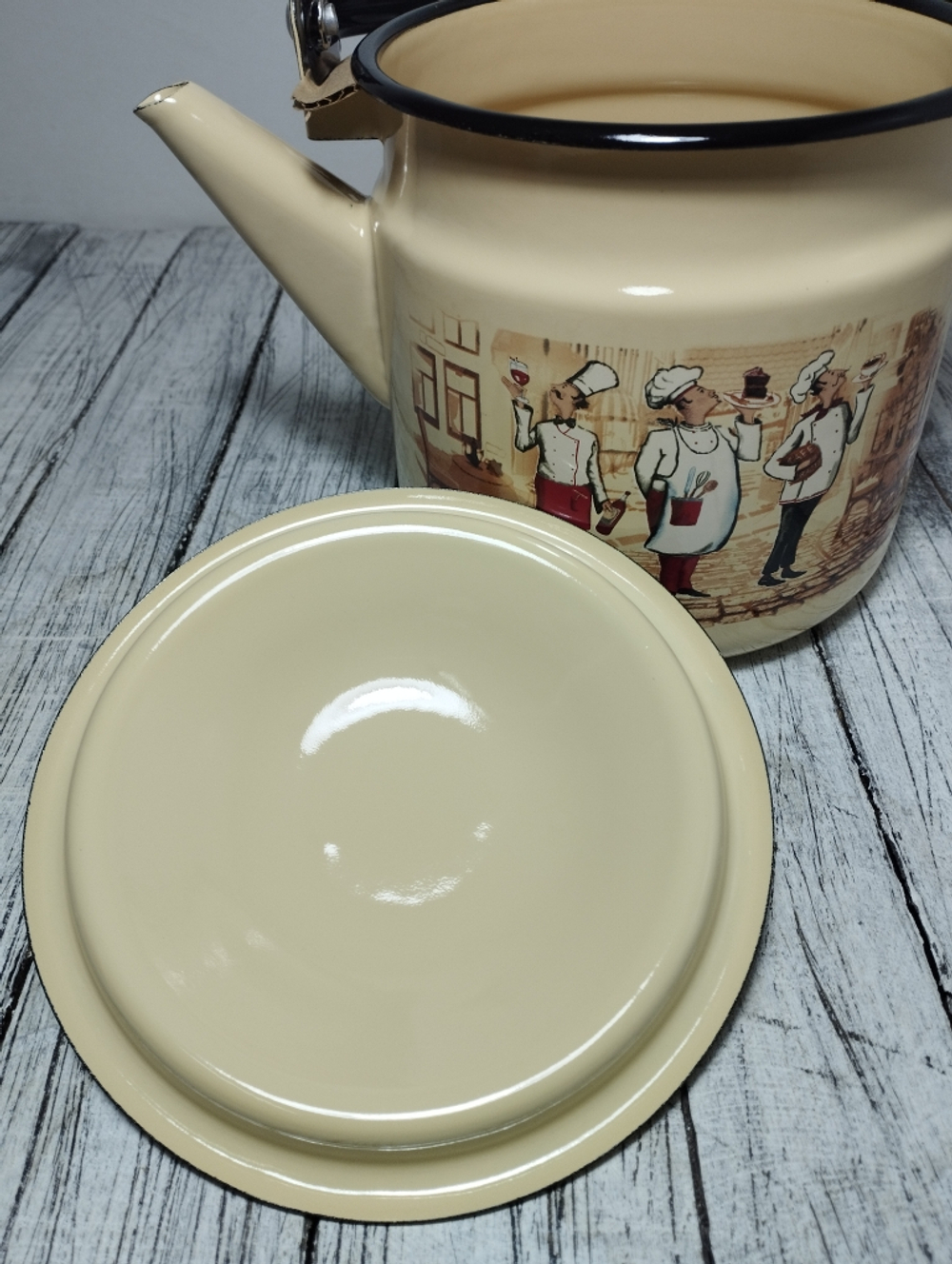 Чайник 2л Сомелье крем. 1с25с