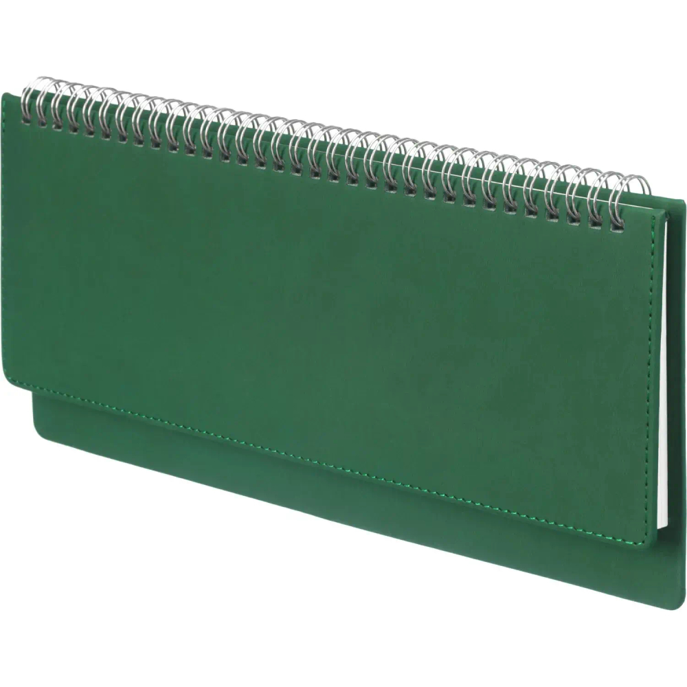 Планинг датированный 2026 ГР. VELVET зеленый 3-365/05