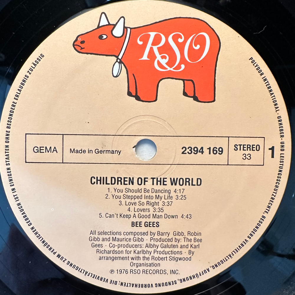 Bee Gees - Children Of The World (Германия 1976г.)