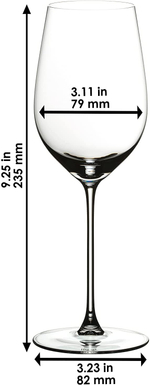 Набор из 2-х бокалов для вина Riesling/Zinfandel Veritas 395 мл Riedel