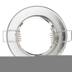 ST1 CH Светильник ЭРА штампованный MR16,12V/220V, 50W хром