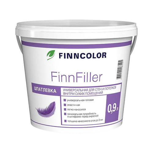 Шпатлевка финишная Tikkurila Finnfiller 0,9 л