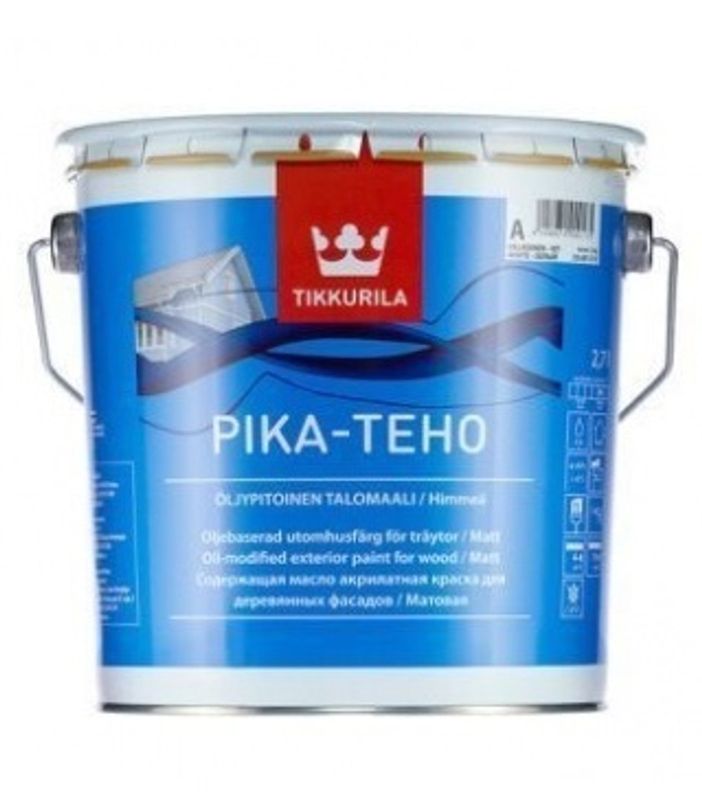TIKKURILA Pica-teho краска акрил. матовая база A 2.7 л