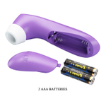 Сиреневый клиторальный стимулятор Breeze (Цвет: сиреневый)