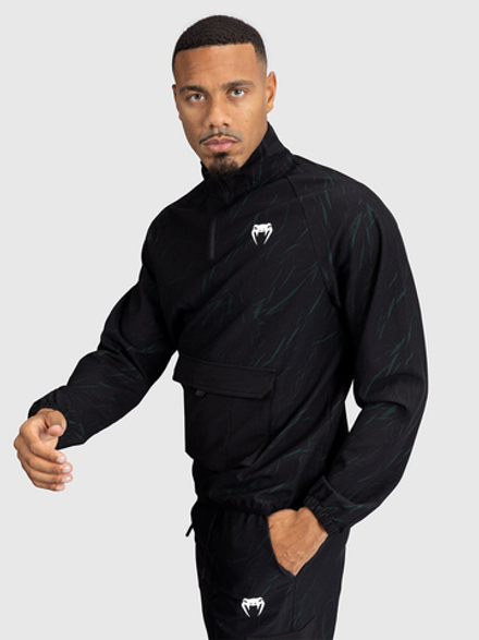 Худи Venum Trooper Black/Forest Green