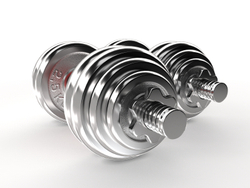 Набор гантелей UNIX Fit в кейсе 30 кг