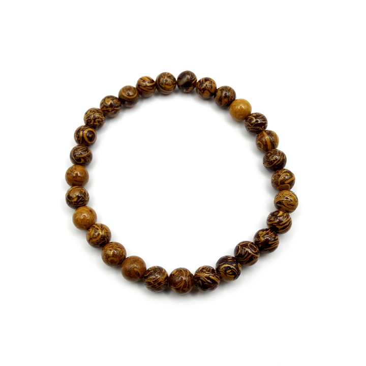 Браслет Яшма мариам шар 6 мм