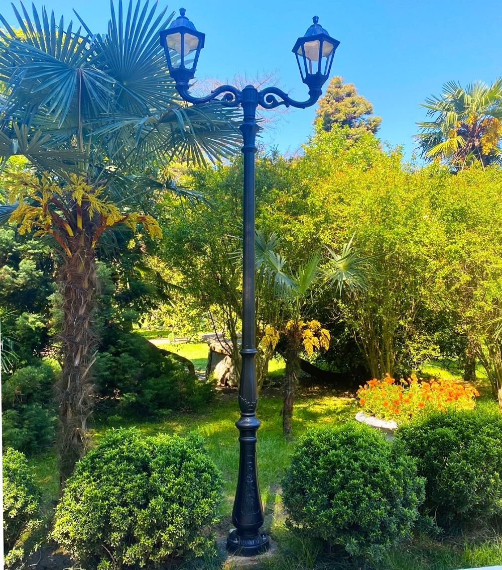 Парковый фонарь FUMAGALLI TABOR ADAM/NOEMI 2L E35.205.M20.AXH27