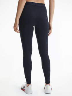 Leginsy Tommy Hilfiger RW Tape Legging - небесный