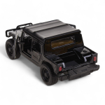 Модель ин. мет. "Hummer H1 пикап" 12см. открыв. двери, черный, в коробка SB-18-09-H1-N(B)-WB