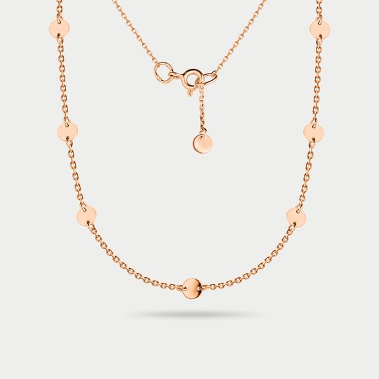 Колье золотое