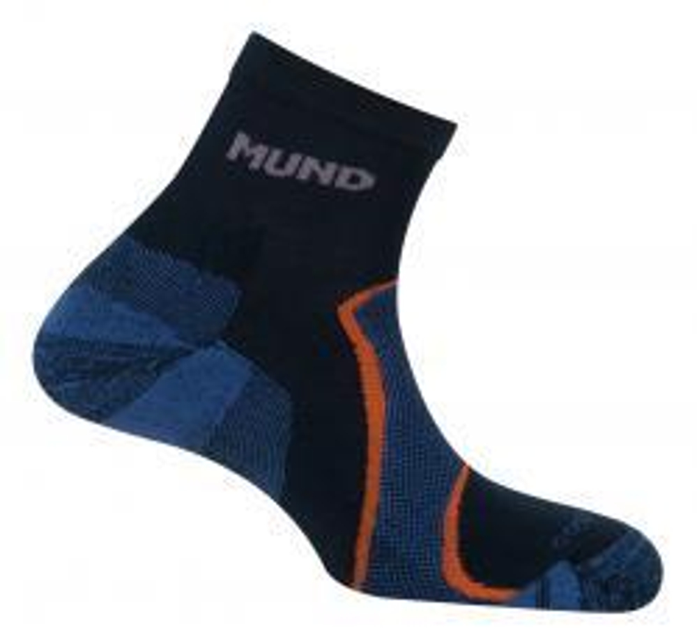 носки MUND, 336 Trail/Cross, цвет тёмно-синий, размер S (34-37)