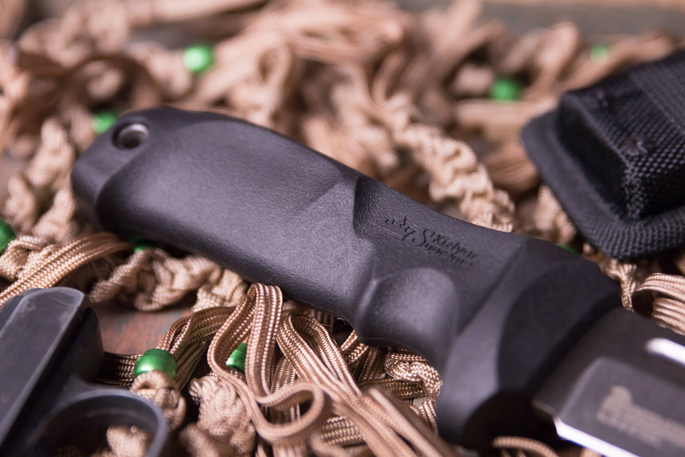 Тактический нож Dominus AUS-8 Stonewash (camo ножны)