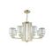 Подвесная люстра Crystal Lux Nicolas SP-PL8 Gold/White
