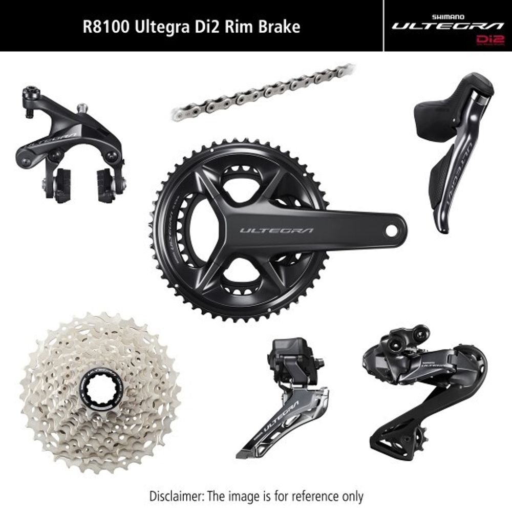 Группсет Ultegra DI2 R8170 с дисковыми тормозами 172.5 мм 50x34t 11-30