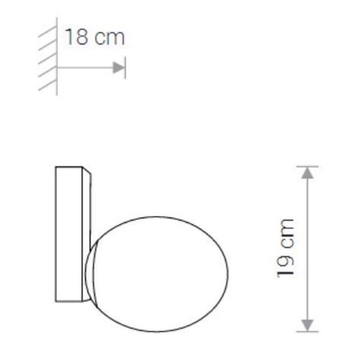 Бра Nowodvorski Ice Egg C 8132